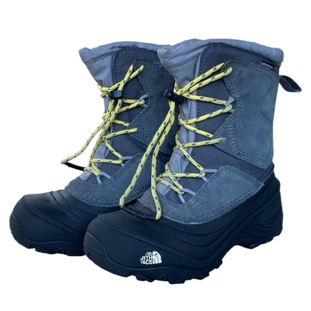 North Face Alpenglow V Waterproof Kids Winter Boots Size 1 Little Kid Unisex